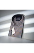 Büyük Beden Slim Fit Uzun Kol Desenli Erkek Gömlek 4GMK315067019