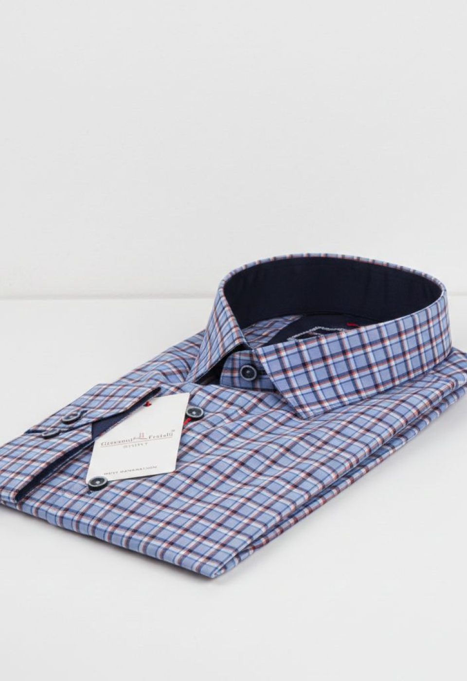 Büyük Beden Slim Fit Uzun Kol Desenli Erkek Gömlek 4GMK315067020 - Giovanni Fratelli