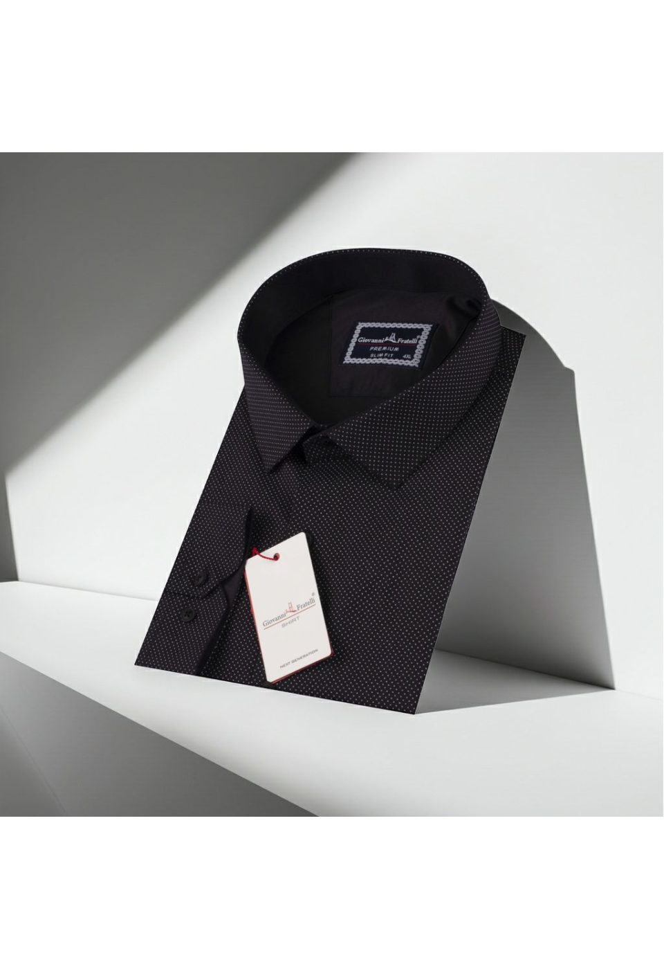 Büyük Beden Slim Fit Uzun Kol Desenli Erkek Gömlek 4GMK315090004 - Giovanni Fratelli