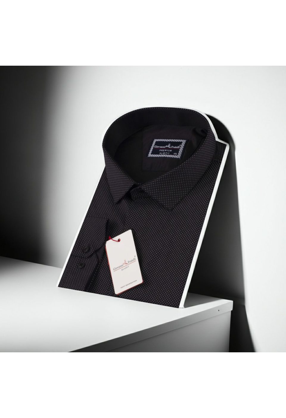 Büyük Beden Slim Fit Uzun Kol Desenli Erkek Gömlek 4GMK315090004 - Giovanni Fratelli