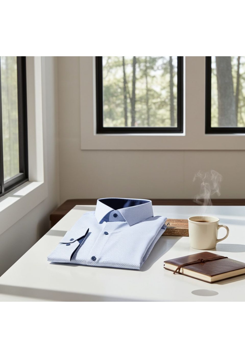 Büyük Beden Slim Fit Uzun Kol Desenli Erkek Gömlek 4GMK315090005 - Giovanni Fratelli