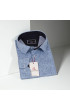 Büyük Beden Slim Fit Uzun Kol Desenli Erkek Gömlek 4GMK325098002
