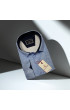 Büyük Beden Slim Fit Uzun Kol Desenli Erkek Gömlek 4GMK315101007
