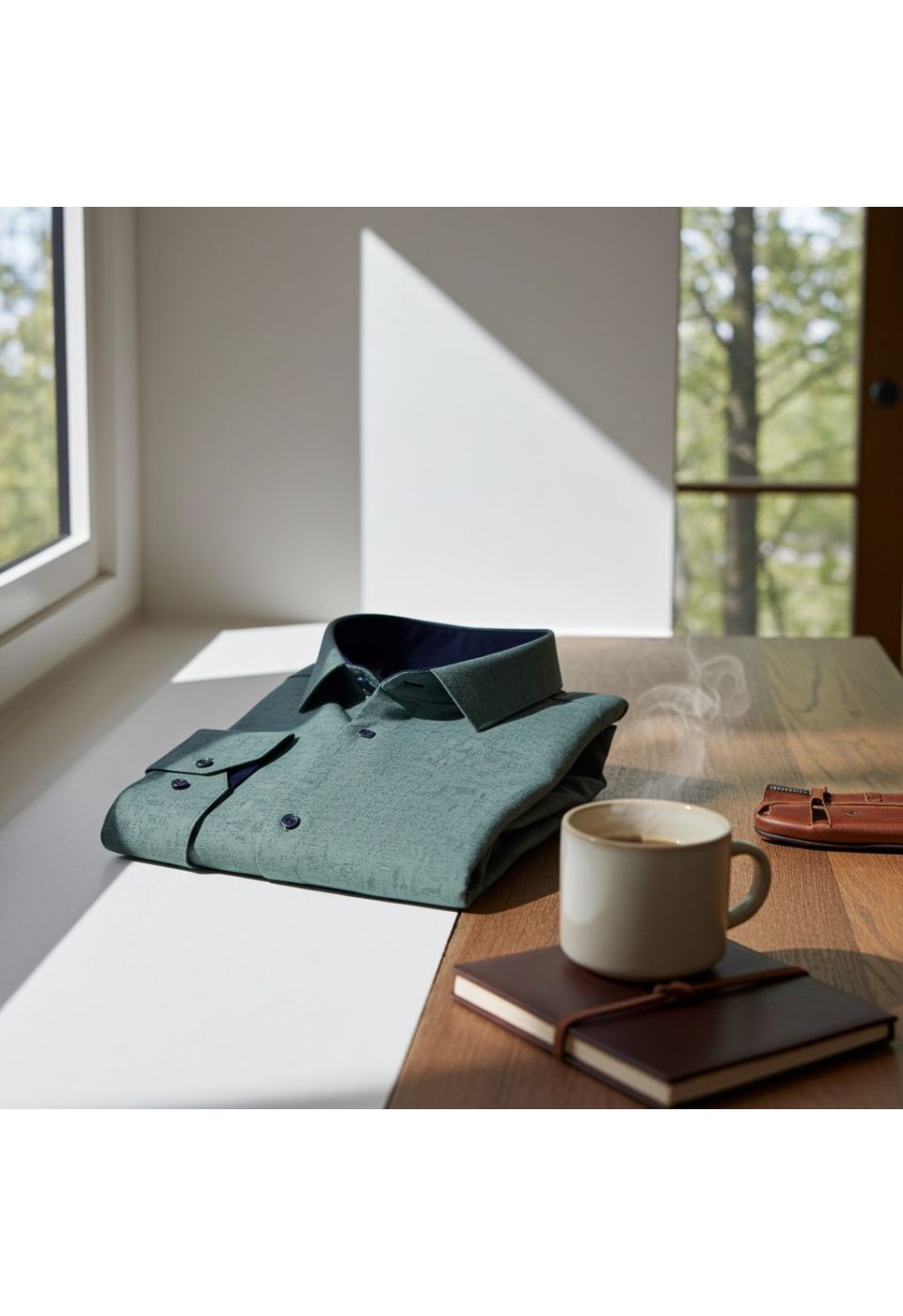 Büyük Beden Slim Fit Uzun Kol Desenli Erkek Gömlek 4GMK315102006 - Giovanni Fratelli