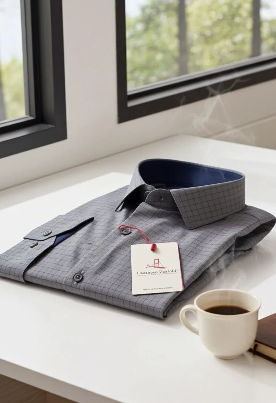 5106 BT CR 001 Büyük Beden Slim Fit Uzun Kol Desenli Erkek Gömlek 4GMK315106001 - Giovanni Fratelli