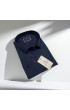 Büyük Beden Slim Fit Uzun Kol Desenli Erkek Gömlek 4GMK315107003