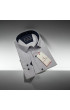 Büyük Beden Slim Fit Uzun Kol Desenli Erkek Gömlek 4GMK315108001