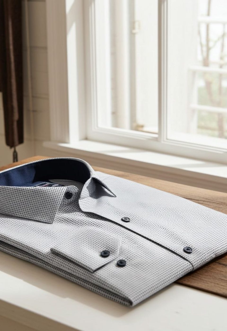Büyük Beden Slim Fit Uzun Kol Desenli Erkek Gömlek 4GMK315108001