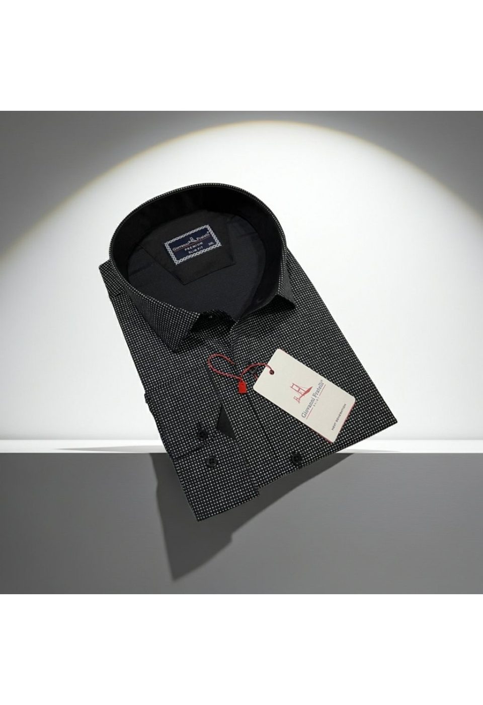 Büyük Beden Slim Fit Uzun Kol Desenli Erkek Gömlek 4GMK315108003 - Giovanni Fratelli