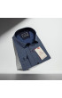 Büyük Beden Slim Fit Uzun Kol Desenli Erkek Gömlek 4GMK315108006