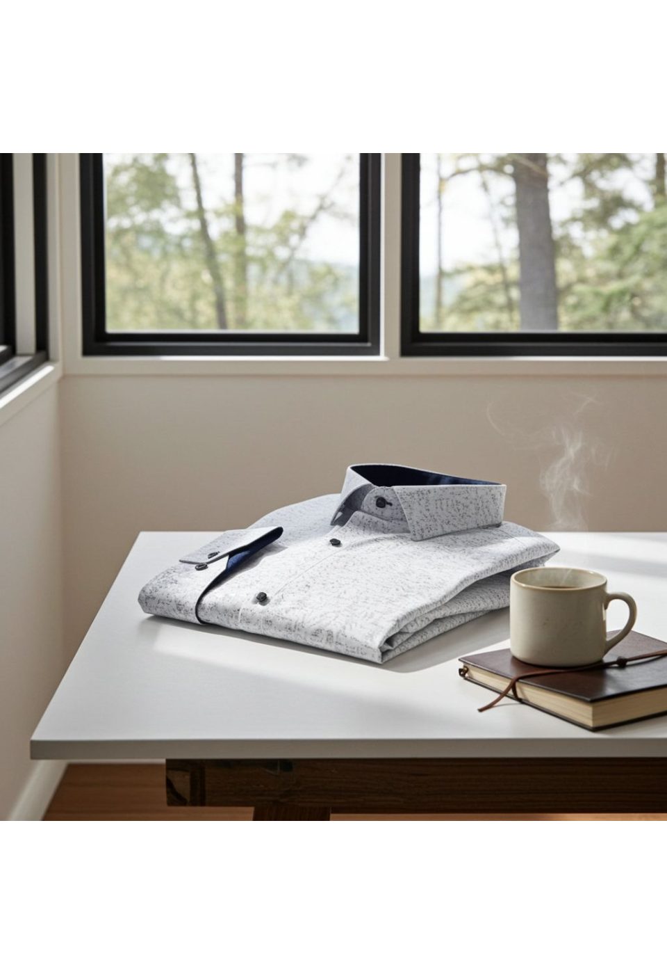 Büyük Beden Slim Fit Uzun Kol Desenli Erkek Gömlek 4GMK315109001 - Giovanni Fratelli