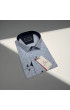 Büyük Beden Slim Fit Uzun Kol Desenli Erkek Gömlek 4GMK315109002