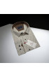 Büyük Beden Slim Fit Uzun Kol Desenli Erkek Gömlek 4GMK315109003