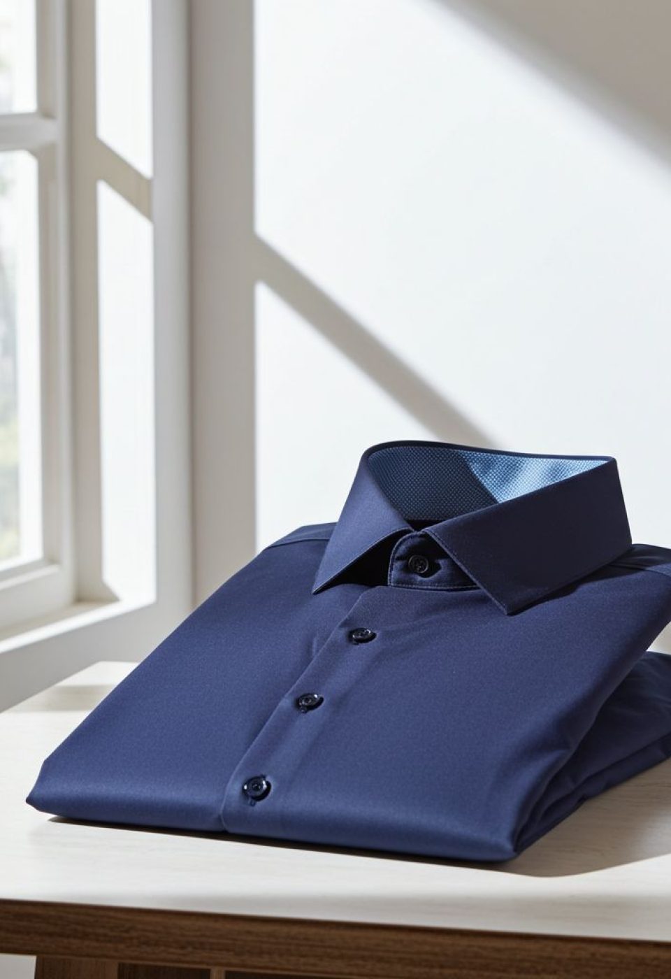 Klasik Uzun Kol Düz Renk Saten Erkek Gömlek 3GMK328043011 - Giovanni Fratelli
