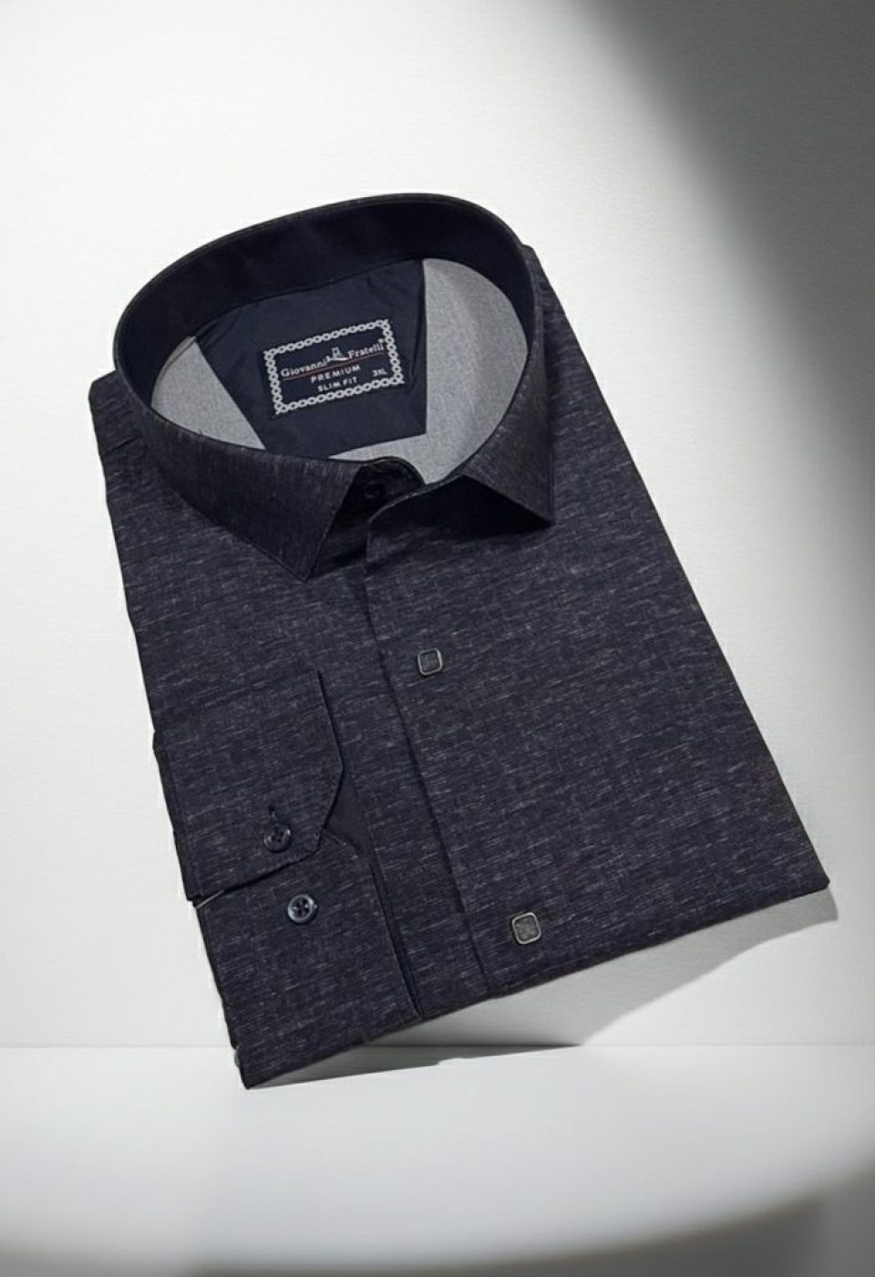 Büyük Beden Slim Fit Uzun Kol Desenli Erkek Gömlek 4GMK315110004 Büyük Beden Slim Fit Uzun Kol Desenli Erkek Gömlek 4GMK315110004