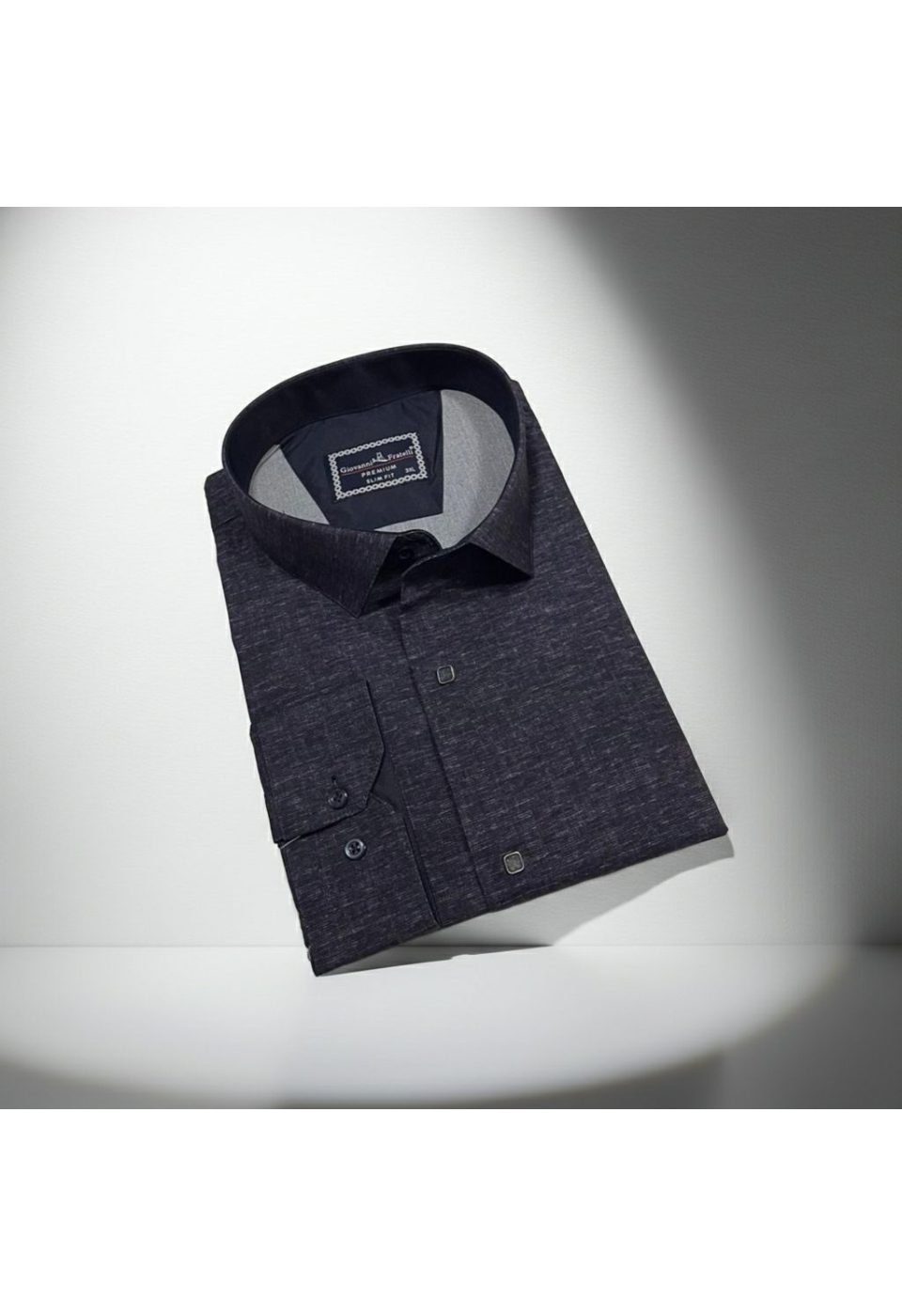 Büyük Beden Slim Fit Uzun Kol Desenli Erkek Gömlek 4GMK315110004 - Giovanni Fratelli