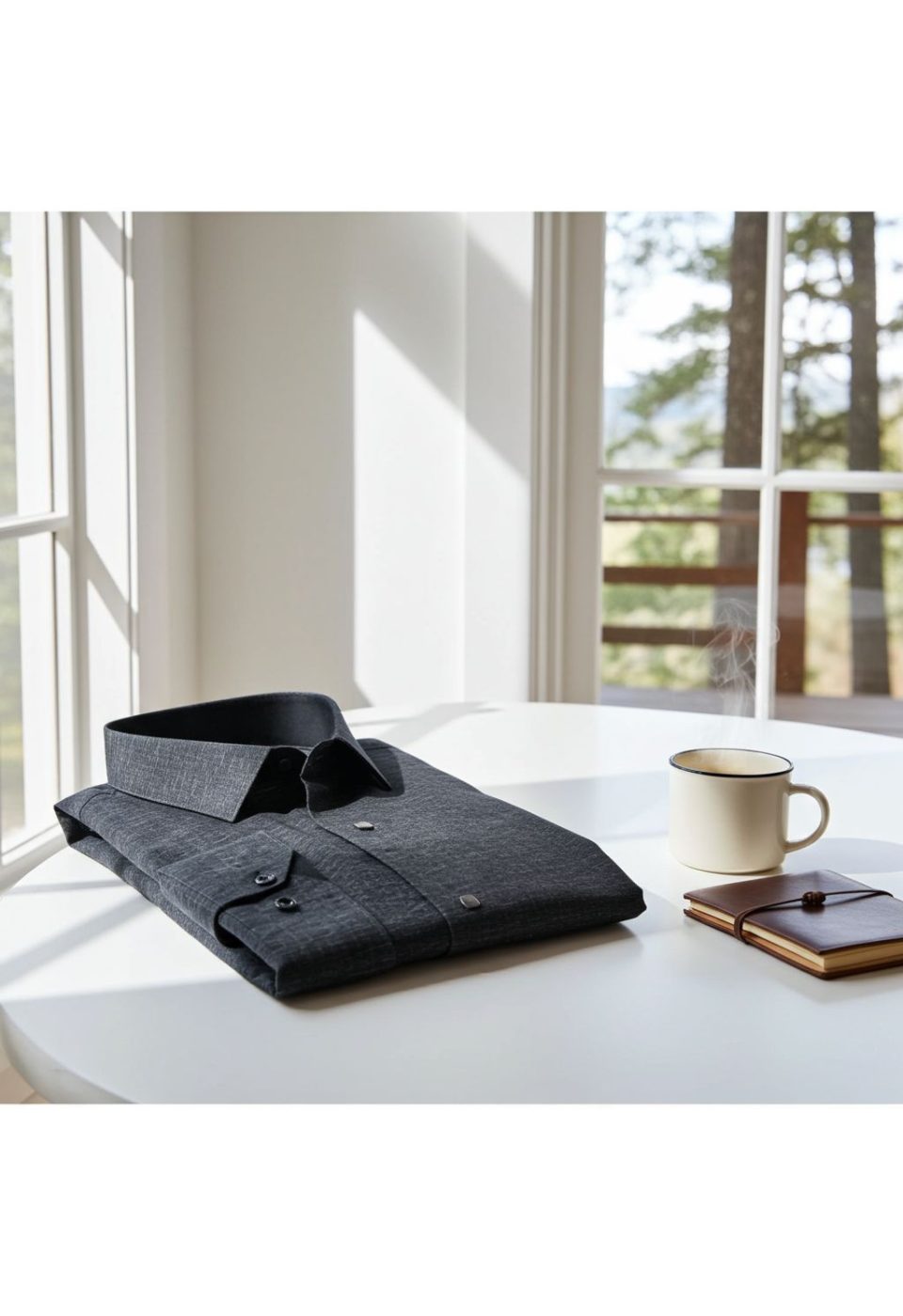 5110 BT CR KOT 005 Büyük Beden Slim Fit Uzun Kol Desenli Erkek Gömlek 4GMK315110005 - Giovanni Fratelli