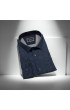 Büyük Beden Slim Fit Uzun Kol Desenli Erkek Gömlek 4GMK315110006