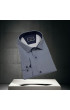 Büyük Beden Slim Fit Uzun Kol Desenli Erkek Gömlek 4GMK315111001