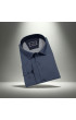 Büyük Beden Slim Fit Uzun Kol Desenli Erkek Gömlek 4GMK315111006