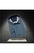 Büyük Beden Slim Fit Uzun Kol Desenli Erkek Gömlek 4GMK315111008