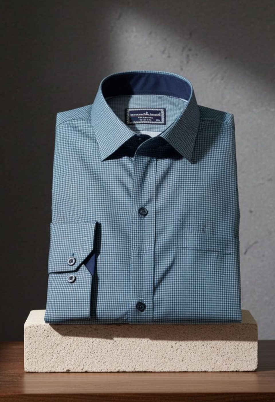5111 BT CR KOT 008 Büyük Beden Slim Fit Uzun Kol Desenli Erkek Gömlek 4GMK315111008 - Giovanni Fratelli
