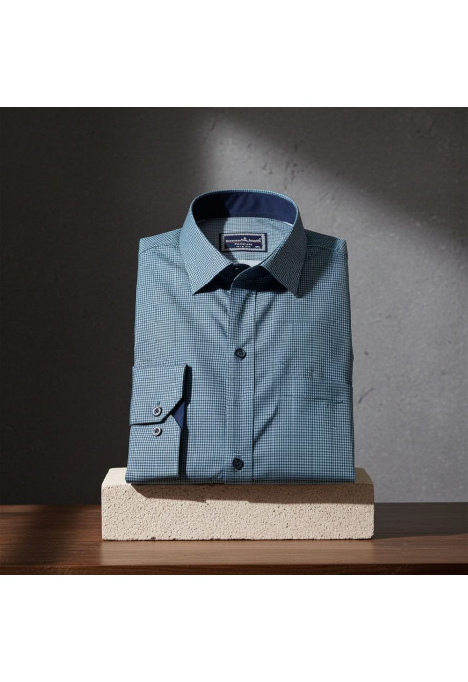 5111 BT CR KOT 008 Büyük Beden Slim Fit Uzun Kol Desenli Erkek Gömlek 4GMK315111008 - Giovanni Fratelli