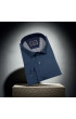Büyük Beden Slim Fit Uzun Kol Desenli Erkek Gömlek 4GMK315111011