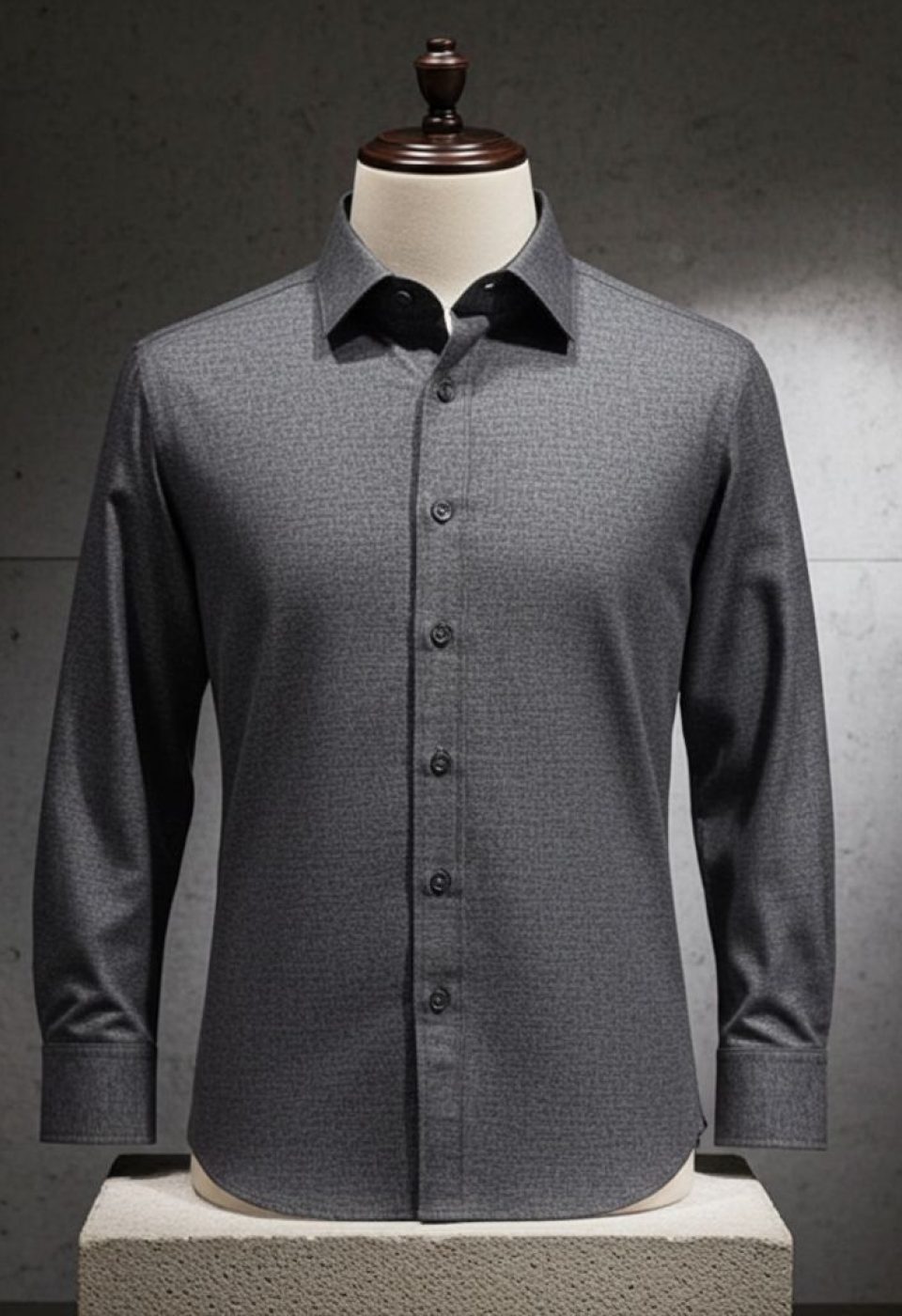 Büyük Beden Slim Fit Uzun Kol Desenli Erkek Gömlek 4GMK315112009 Büyük Beden Slim Fit Uzun Kol Desenli Erkek Gömlek 4GMK315112009