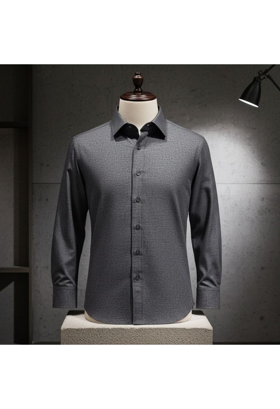 5112 BT CR KOT 009 Büyük Beden Slim Fit Uzun Kol Desenli Erkek Gömlek 4GMK315112009 - Giovanni Fratelli