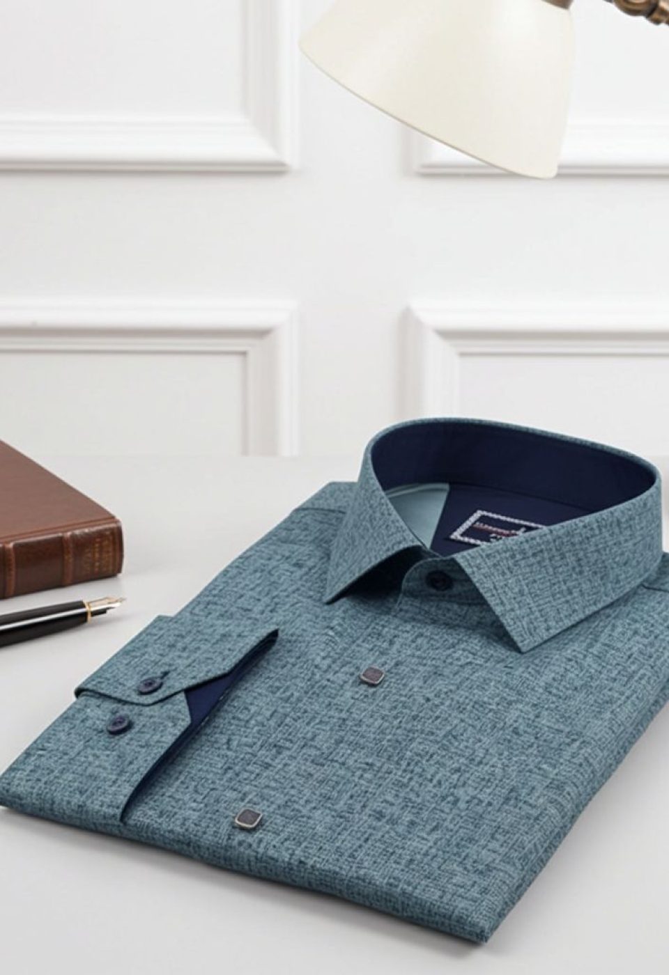 Büyük Beden Slim Fit Uzun Kol Desenli Erkek Gömlek 4GMK315113003 Büyük Beden Slim Fit Uzun Kol Desenli Erkek Gömlek 4GMK315113003