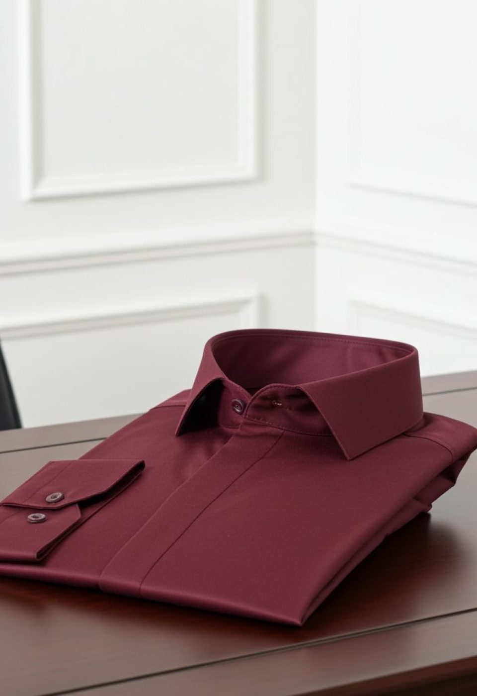 Slim Fit Uzun Kol Düz Renk Saten Erkek Gömlek 3GMK317045004 Slim Fit Uzun Kol Düz Renk Saten Erkek Gömlek 3GMK317045004