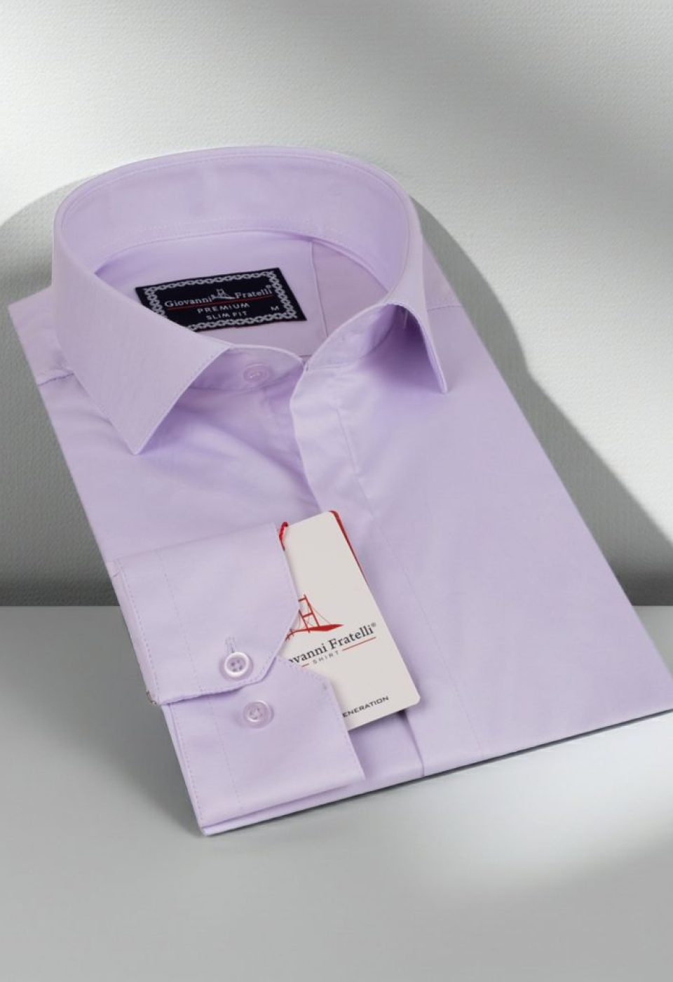 Slim Fit Uzun Kol Düz Renk Saten Erkek Gömlek 3GMK317045005 Slim Fit Uzun Kol Düz Renk Saten Erkek Gömlek 3GMK317045005