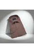 Slim Fit Uzun Kol Düz Renk Saten Erkek Gömlek 3GMK317045006