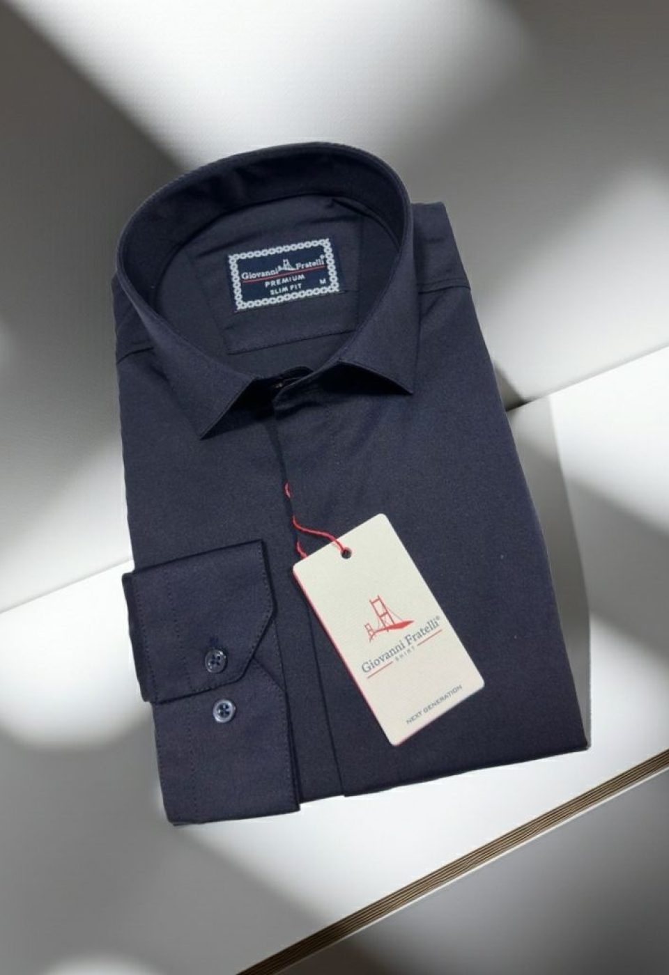Slim Fit Uzun Kol Düz Renk Saten Erkek Gömlek 3GMK317045013 Slim Fit Uzun Kol Düz Renk Saten Erkek Gömlek 3GMK317045013