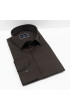 Slim Fit Uzun Kol Düz Renk Saten Erkek Gömlek 3GMK317045014 Slim Fit Uzun Kol Düz Renk Saten Erkek Gömlek 3GMK317045014