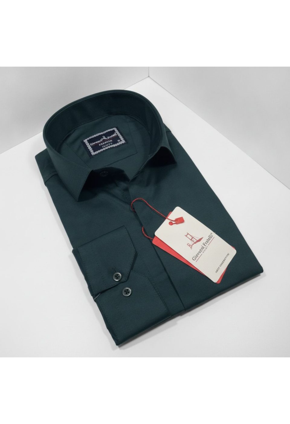 7045 CR SATIN 020 Slim Fit Uzun Kol Düz Renk Saten Erkek Gömlek 3GMK317045020 - Giovanni Fratelli