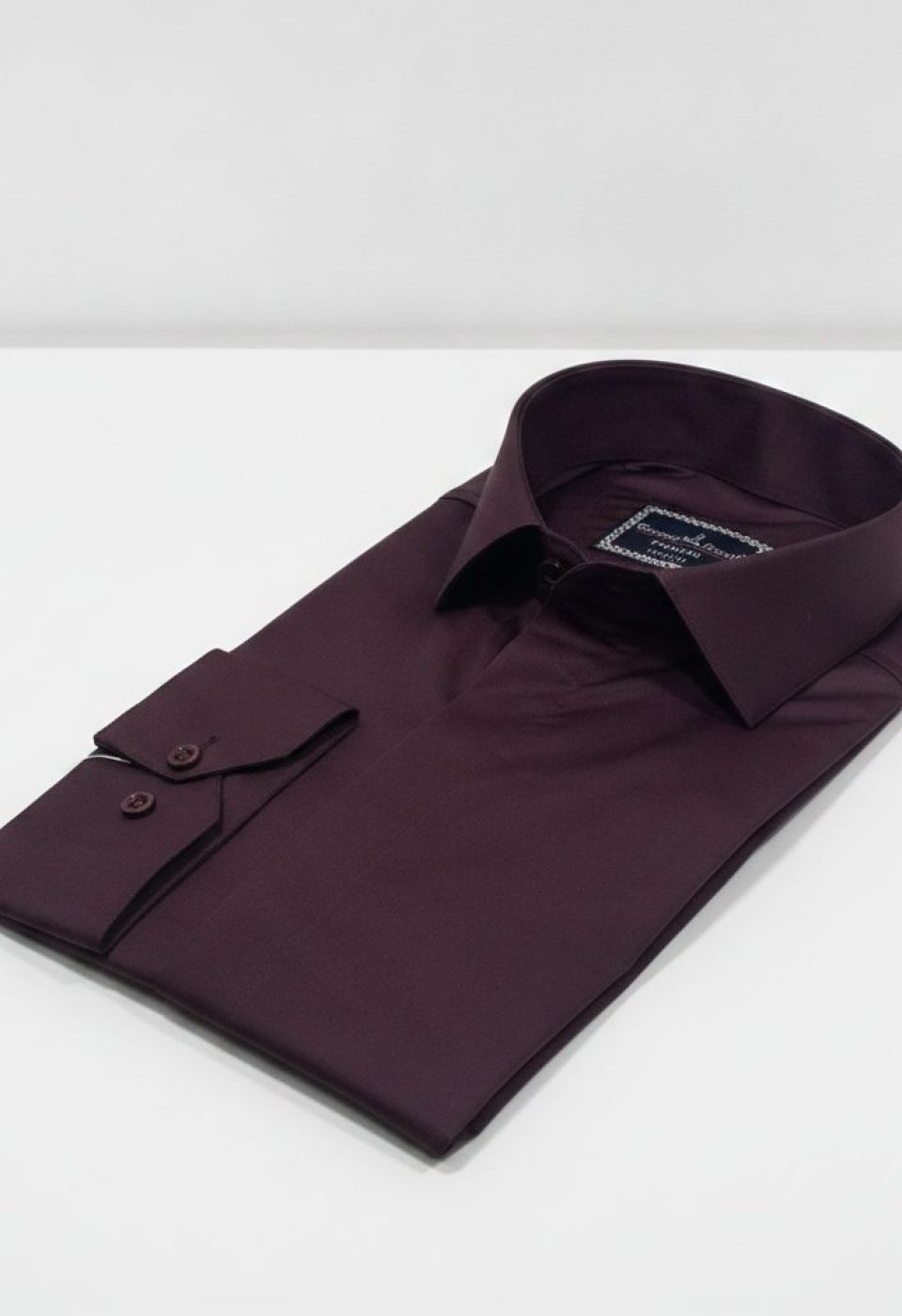 Slim Fit Uzun Kol Düz Renk Saten Erkek Gömlek 3GMK317045024 - Giovanni Fratelli