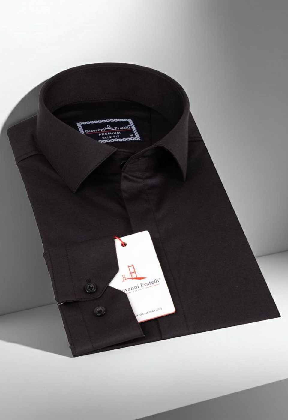 Slim Fit Uzun Kol Düz Renk Saten Erkek Gömlek 3GMK317045SYH Slim Fit Uzun Kol Düz Renk Saten Erkek Gömlek 3GMK317045SYH