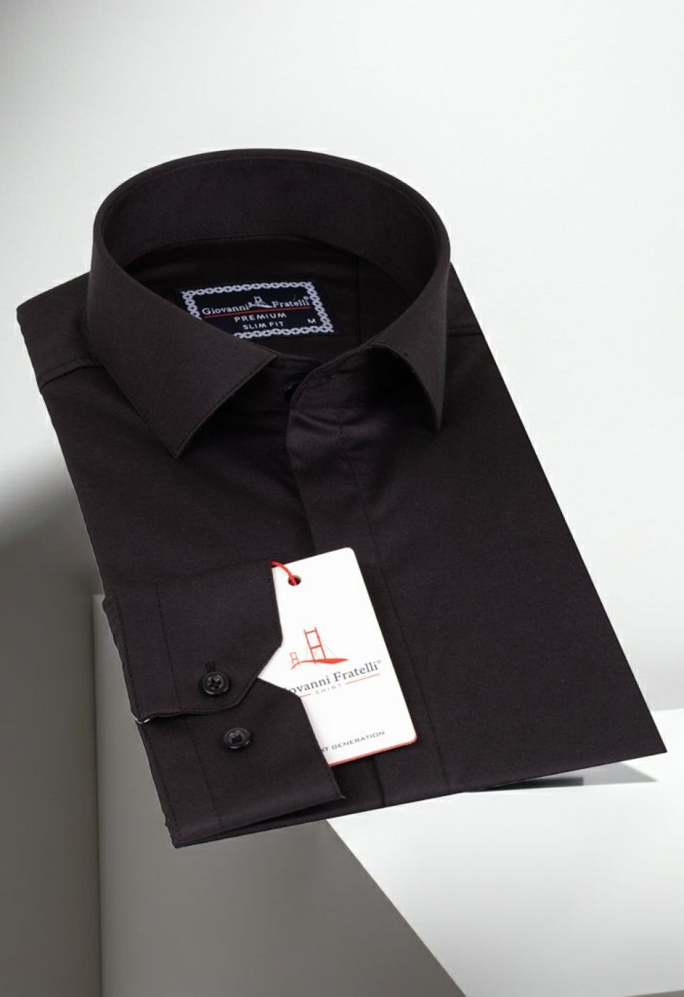 Slim Fit Uzun Kol Düz Renk Saten Erkek Gömlek 3GMK317045SYH