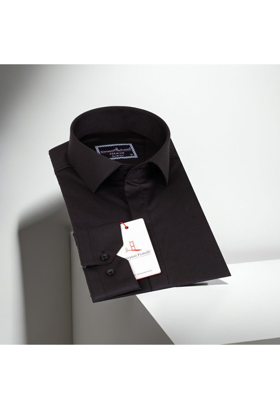7045 CR SATIN SYH Slim Fit Uzun Kol Düz Renk Saten Erkek Gömlek 3GMK317045SYH - Giovanni Fratelli