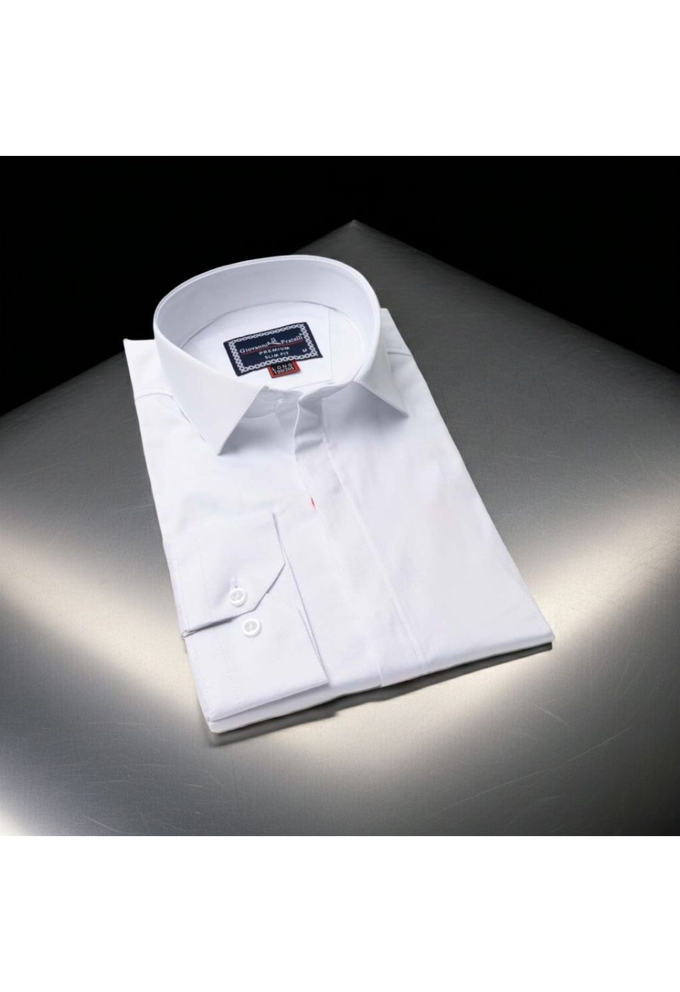 8 Drop Slim Fit Uzun Kol Düz Renk Saten Erkek Gömlek 3GMK327046001 - Giovanni Fratelli