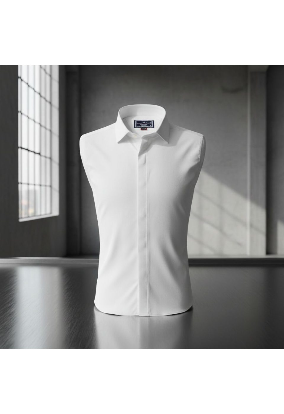 8 Drop Slim Fit Uzun Kol Düz Renk Saten Erkek Gömlek 3GMK327046002 - Giovanni Fratelli