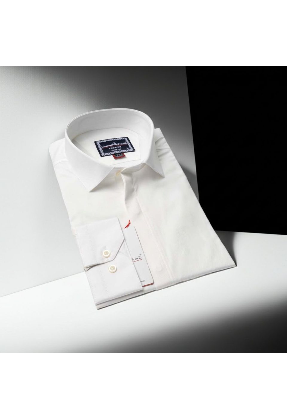 8 Drop Slim Fit Uzun Kol Düz Renk Saten Erkek Gömlek 3GMK327046002 - Giovanni Fratelli