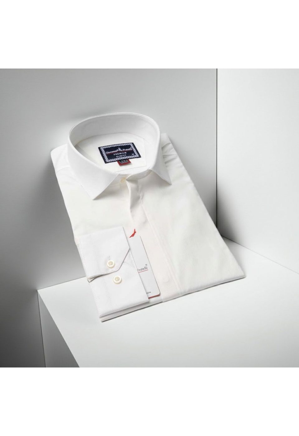 8 Drop Slim Fit Uzun Kol Düz Renk Saten Erkek Gömlek 3GMK327046002 - Giovanni Fratelli