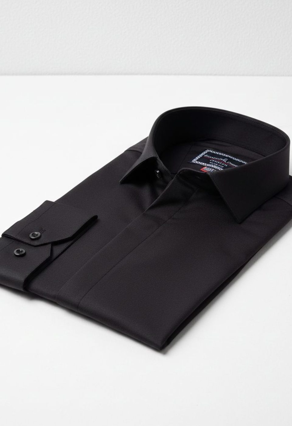 8 Drop Slim Fit Uzun Kol Düz Renk Saten Erkek Gömlek 3GMK327046003 - Giovanni Fratelli