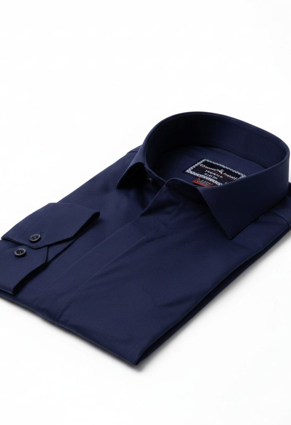 8 Drop Slim Fit Uzun Kol Düz Renk Saten Erkek Gömlek 3GMK327046006 - Giovanni Fratelli