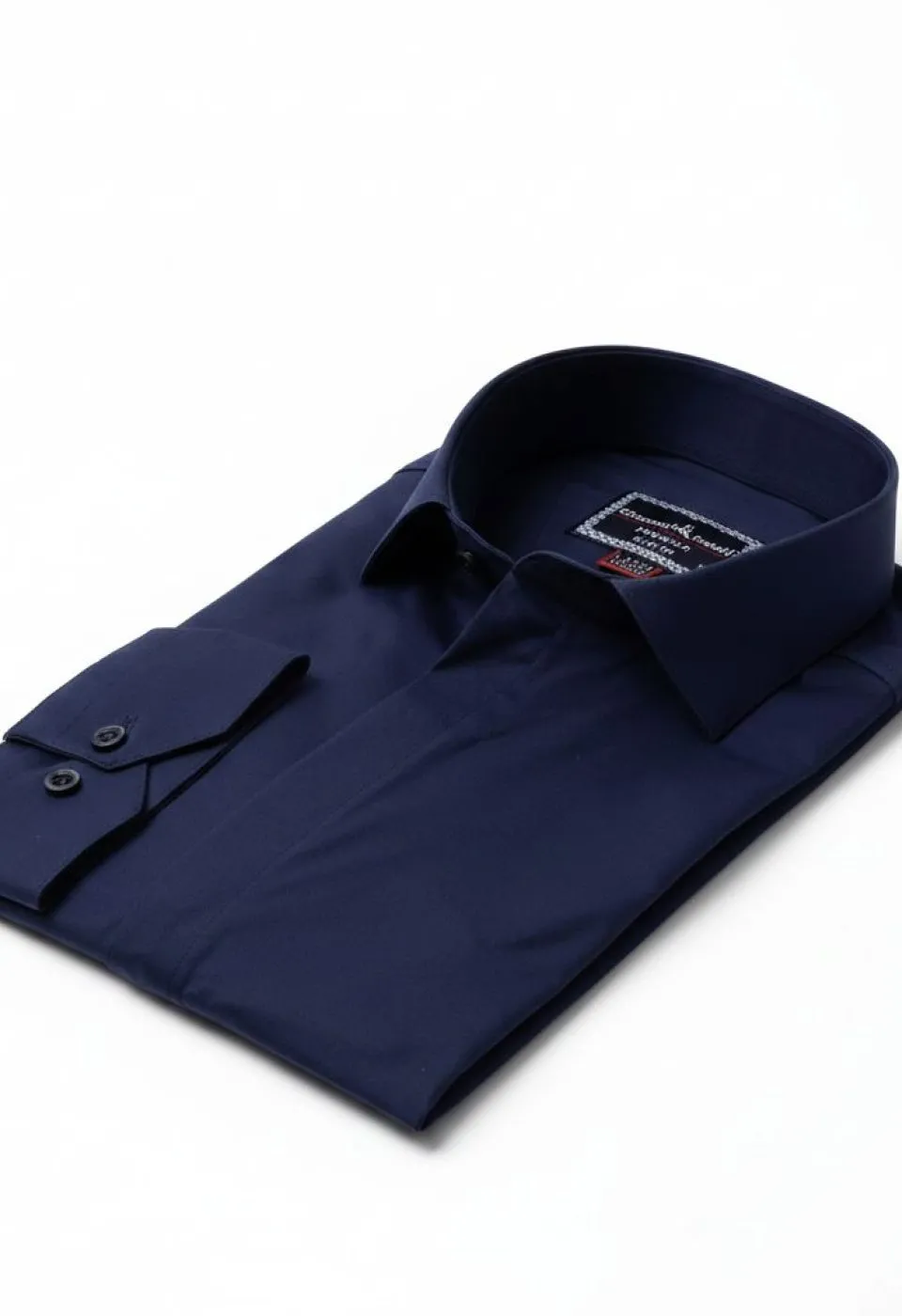 8 Drop Slim Fit Uzun Kol Düz Renk Saten Erkek Gömlek 3GMK327046006