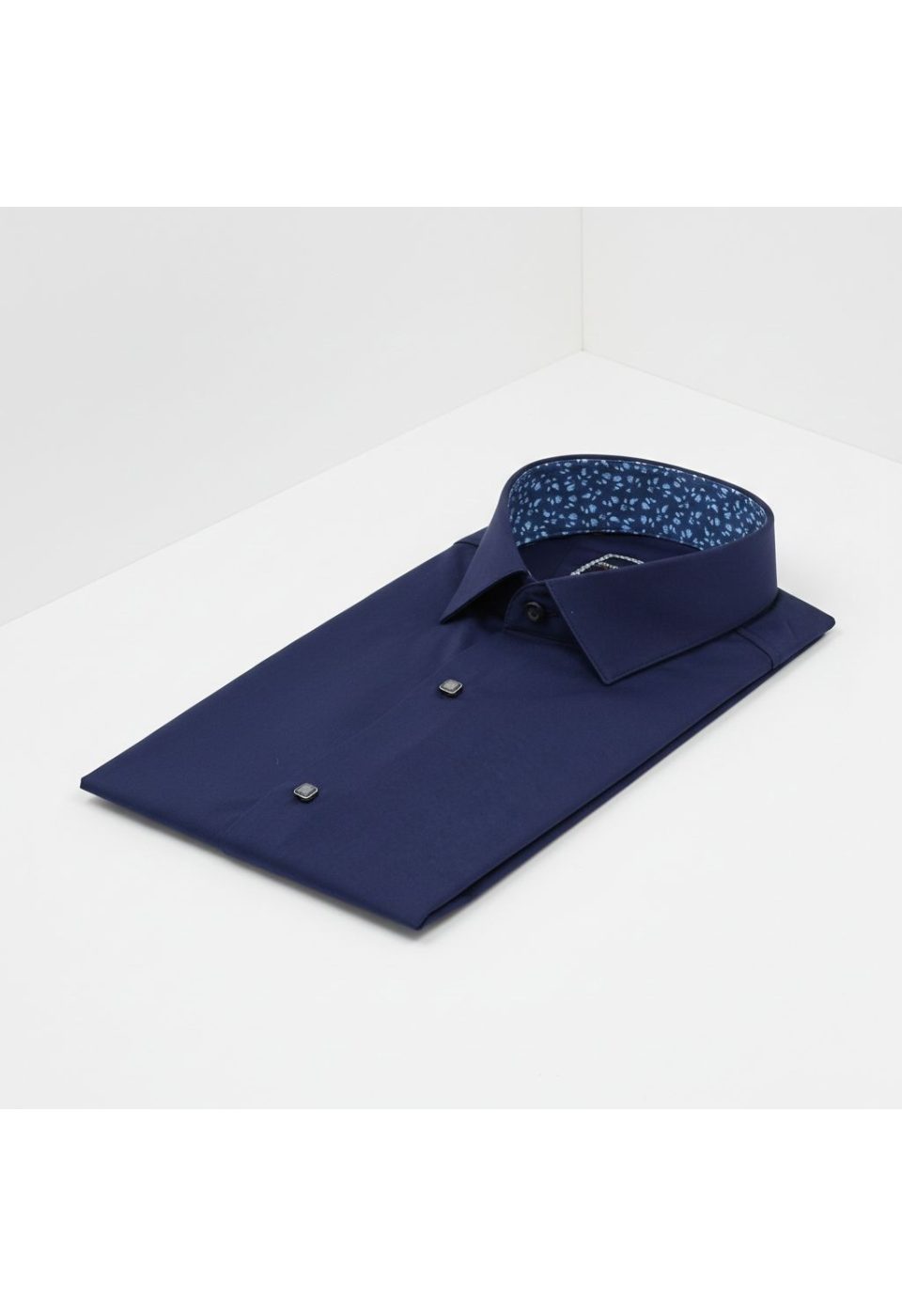 Slim Fit Kısa Kol Düz Renk Saten Erkek Gömlek 3GMK327070016 - Giovanni Fratelli