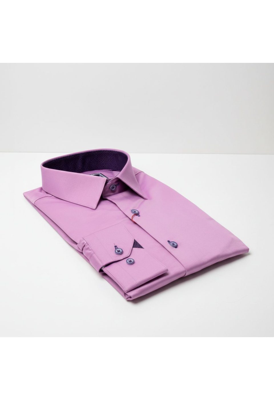 7090 CR SATIN 022 Slim Fit Uzun Kol Düz Renk Saten Erkek Gömlek 3GMK317090022 - Giovanni Fratelli